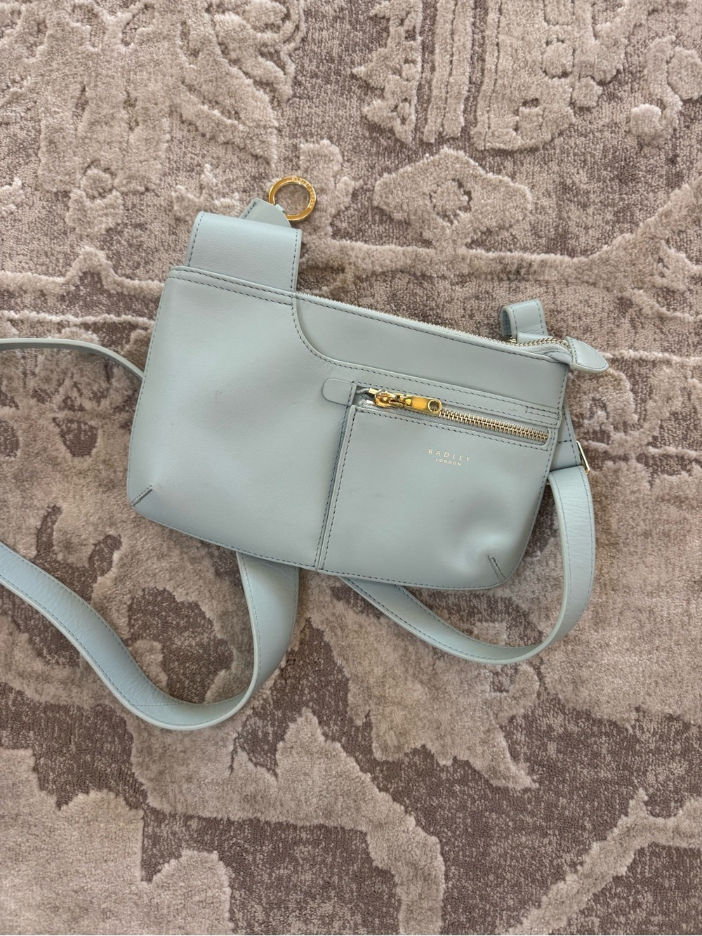 Radley London Pockets Icon Mini Zip Top Crossbody Bag